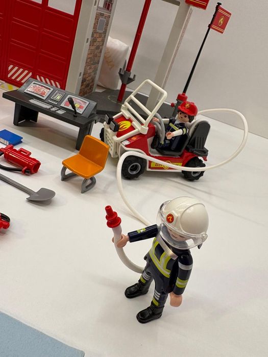 Playmobil 9462 Remiza, wóz strażacki, Quad Baggy