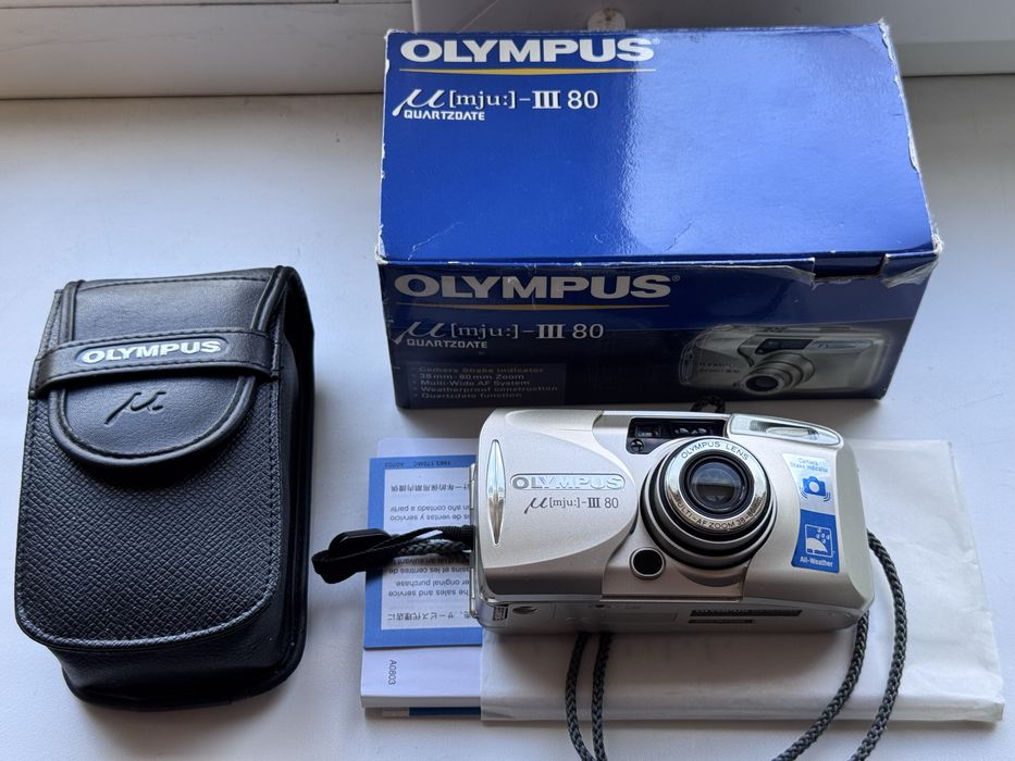 olympus mju iii - купить фототехнику, видеоаппаратуру - Цена на OLX.ua