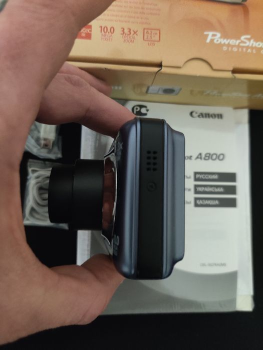 Canon PowerShot A 800 Blue Вінтажна Мильниця фотоапарат фотокамера