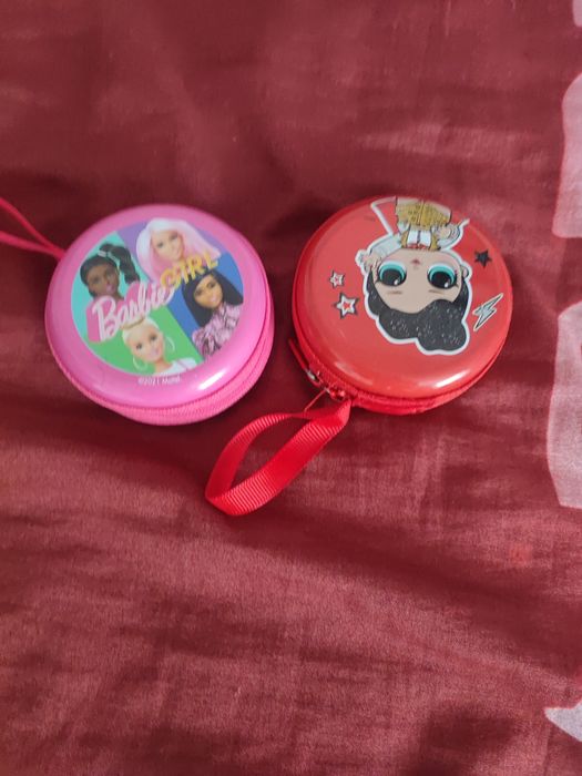 2 portfele dla dziewczynki