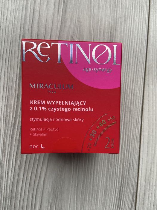 Krem na noc z retinolem 0.1%