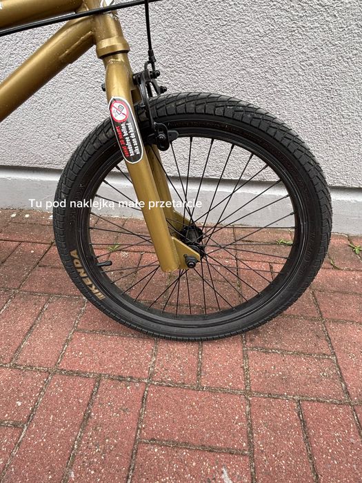 Bmx złoty malo uzywany