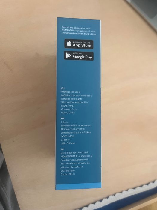 Auscultadores Sennheiser True Wireless 2 / TW2