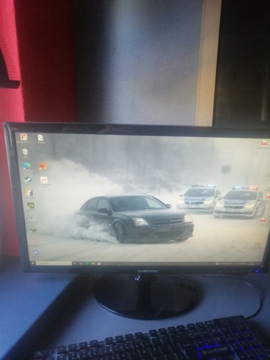 PC /GTX 1050 + i5 + Monitor Samsung 24" | Gotowy do gier i nauki