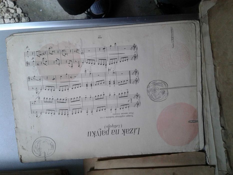 Nuty na klawisze fortepian akordeon duży wybór