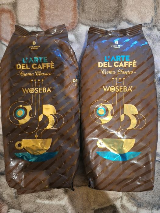 Kawa palona Ziarnista Woseba Crema Classico 1 kg