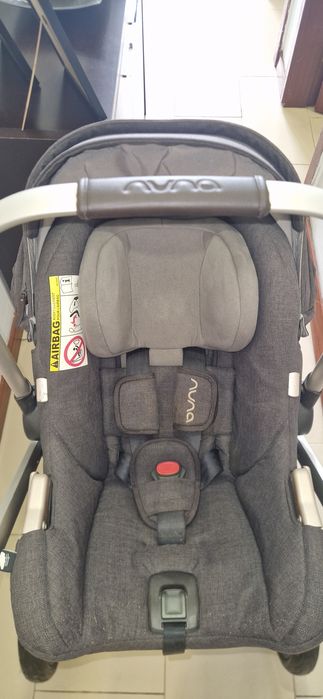 Carrinho NUNA Trio Completo + Isofix (Excelente Estado)