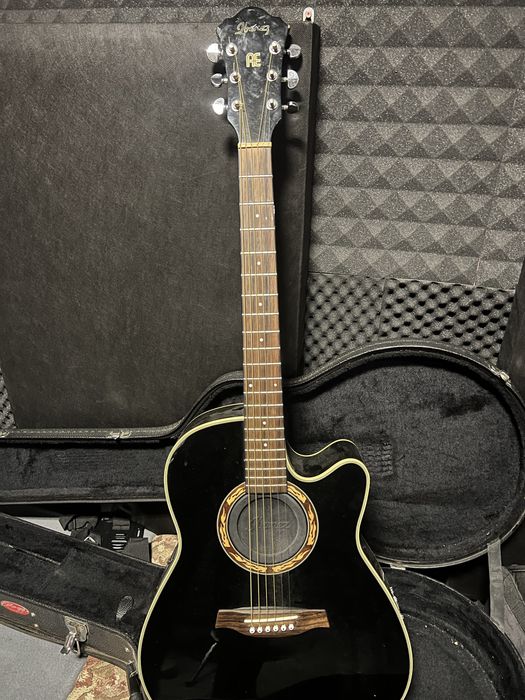 Електроакустична гітара Ibanez AEF18BK