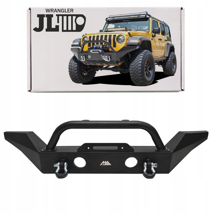 zderzak przedni r7 stalowy jeep wrangler jl 2018+