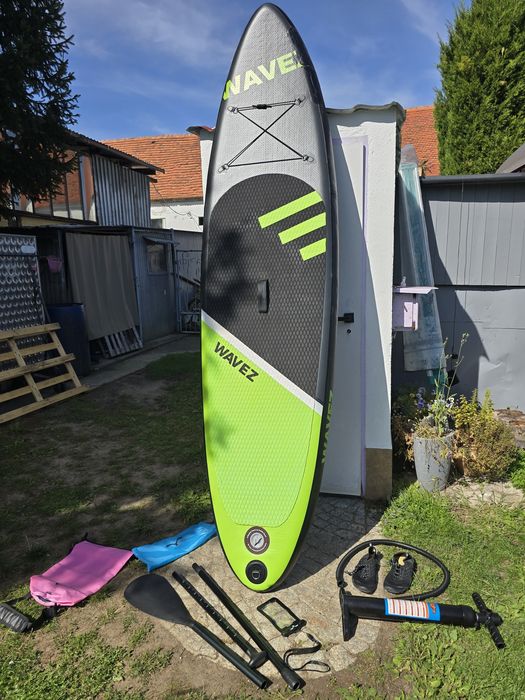 Deska SUP WAVEZ+gratisy ,extra design  – model "Surfer z charakterem"