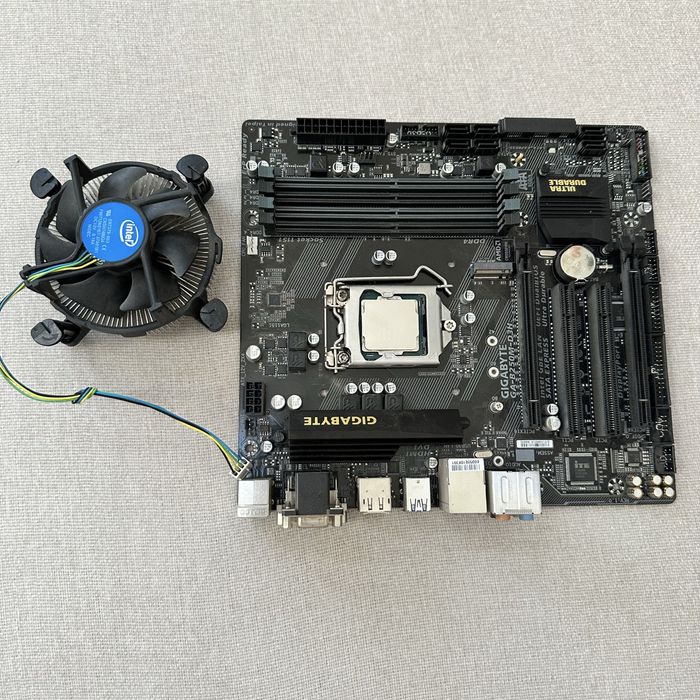 Płyta główna Gigabyte GA-B250M-D3H(socket LGA1151)+ i5 7400