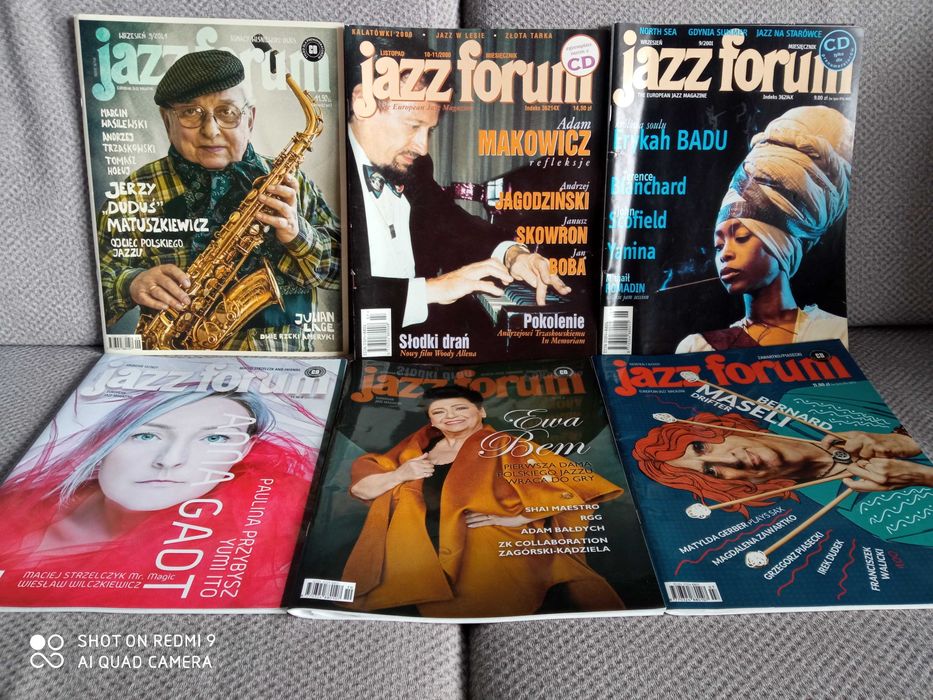 Gazeta Jazz Forum 6 sztuk
