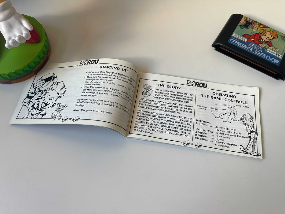 Spirou (CIB) - Sega Mega Drive / Genesis