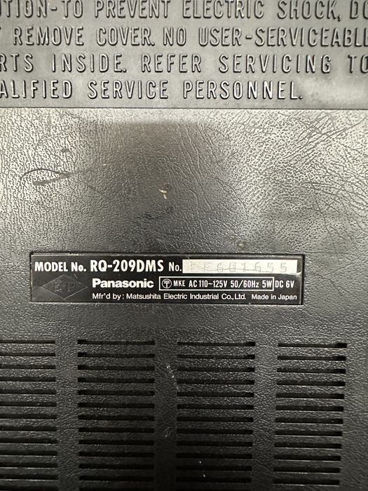Magnetofon Panassonic