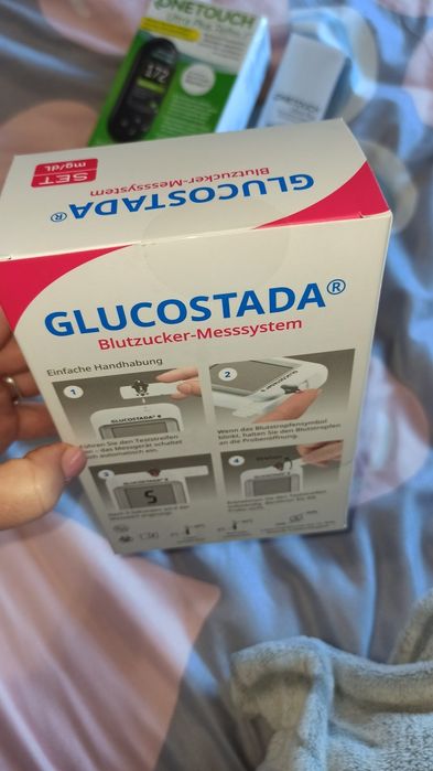 Глюкометр новий  GLUCOSTADA SET