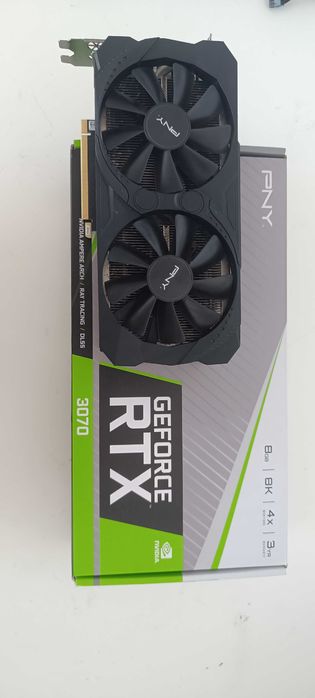 PNY GeForce RTX 3070 8GB Dual Fan (Com Caixa)