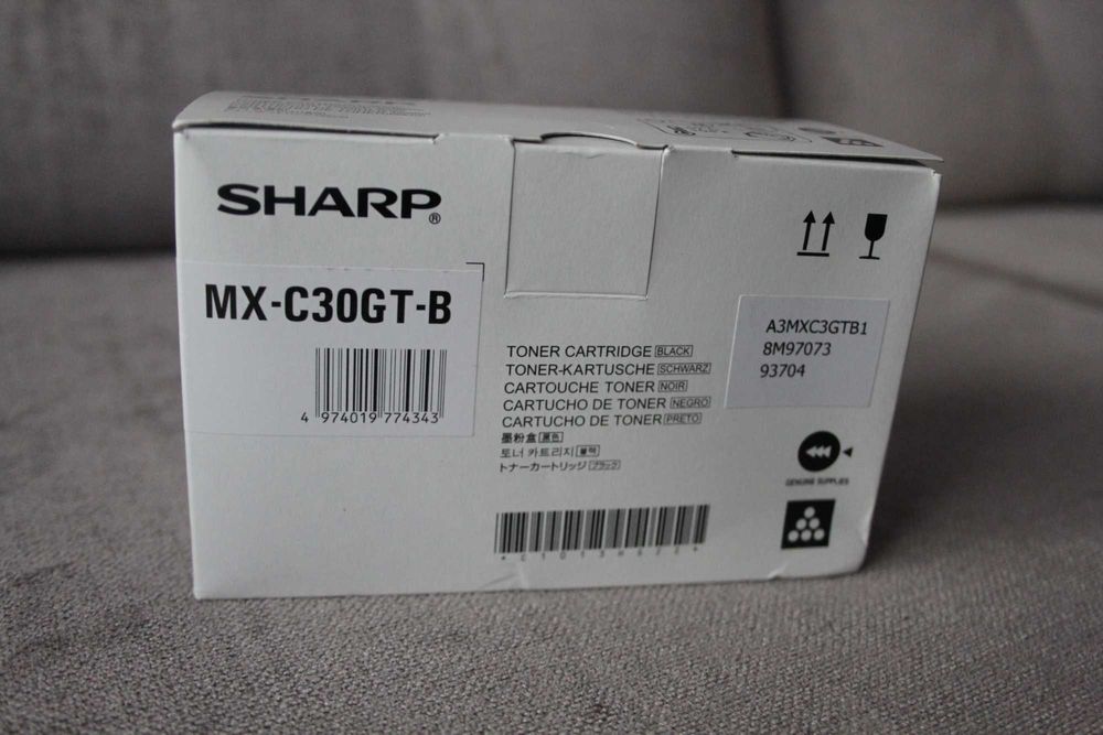 Toner Sharp MX-C30GT-B BLACK