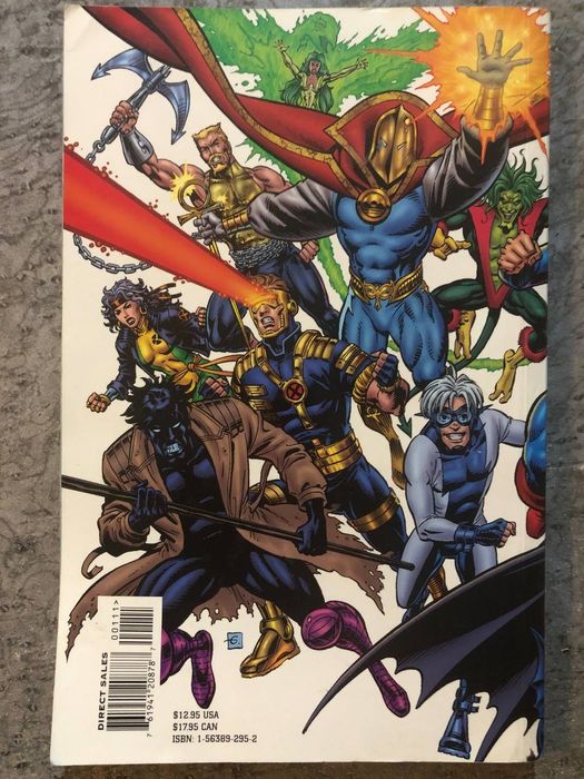 Комікс "The AMALGAM age of COMICS" перше видання 1996 року