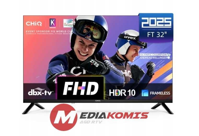 Telewizor CHiQ LF32FT 32 cale / Matryca DLED FULL HD / 8GB ROM