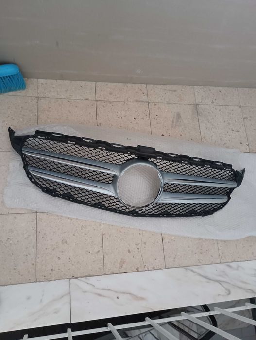 Grelha frontal mercedes w205