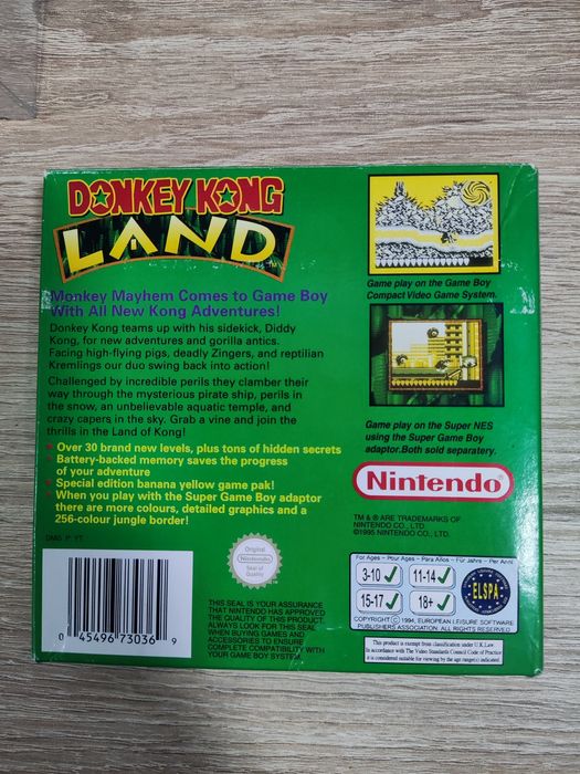 Donkey Kong land game Boy