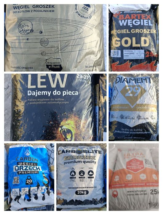 Groszek różne rodzaje