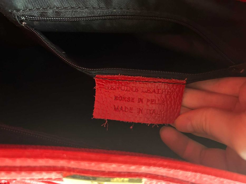 Італійська сумка з натуральної шкіри