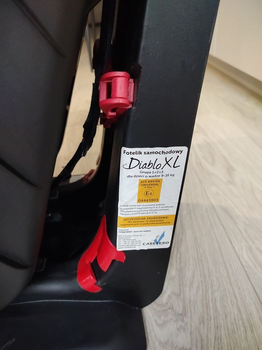 Fotelik samochodowy 9-36 kg