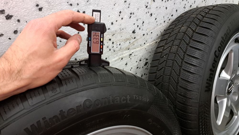 Alufelgi 16 Audi A4 B9 A6 5x112  66,5  Opony Zimowe Conti 8,30mm  2020
