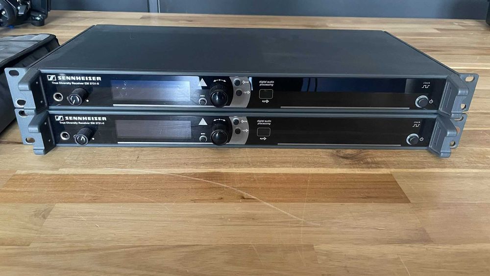 Sennheiser EM 3731-II + SKM 5200 + Cápsulas Neumann/Sennheiser (Lote Completo)