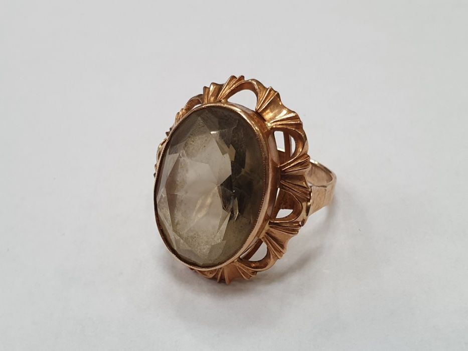 II poł. XX wieku! Złoty pierścionek/ 585/ 7.84 gram/ R16