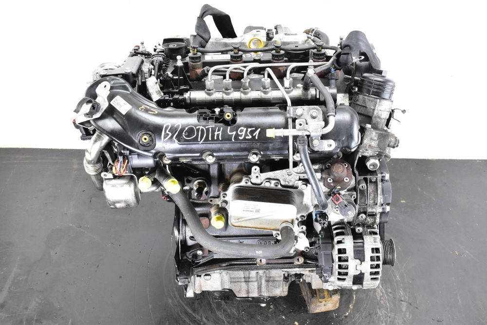 Silnik OPEL INSIGNIA A B ZAFIRA C CASCADA 2.0 CDTI 170KM B20DTH @ pomiar kompresji @