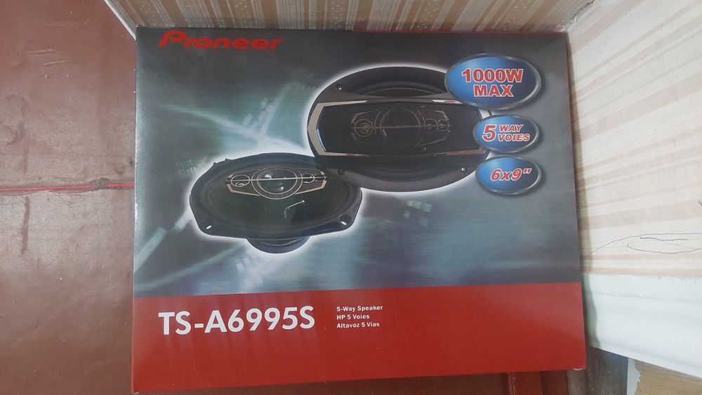 Автомобільні колонки овали 15x23 см 6x9 Автомобільна акустика 1000 W