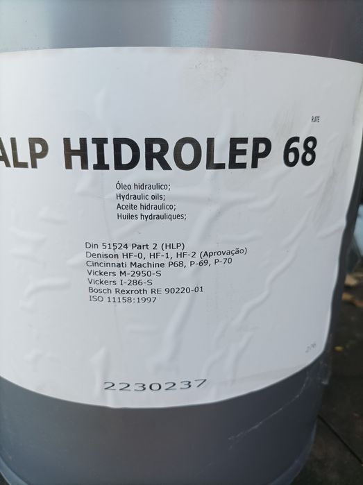 Balde de 20 litros hidrolep 68