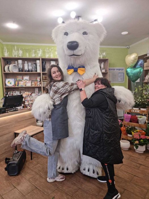 Замовте для дитячого свята в Києві  вражаючого пневмо Гуся Обіймусь