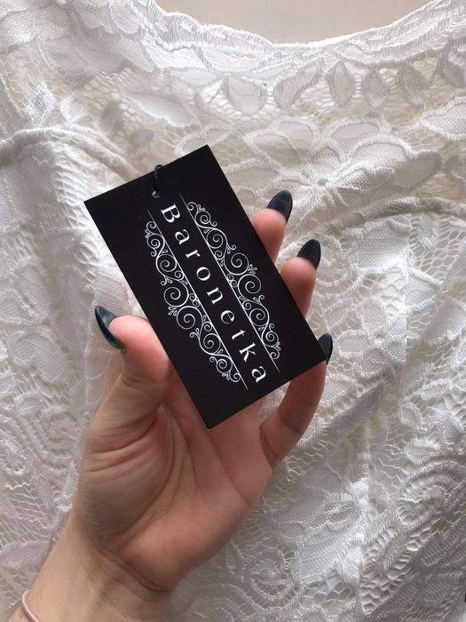 Sukienka okazja nowa ślub tiul biała xs 34