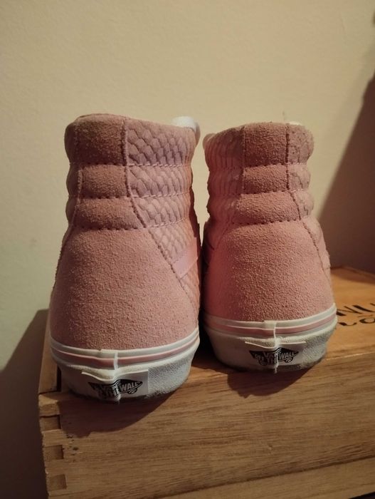 Tênis vans rosa modelo raro