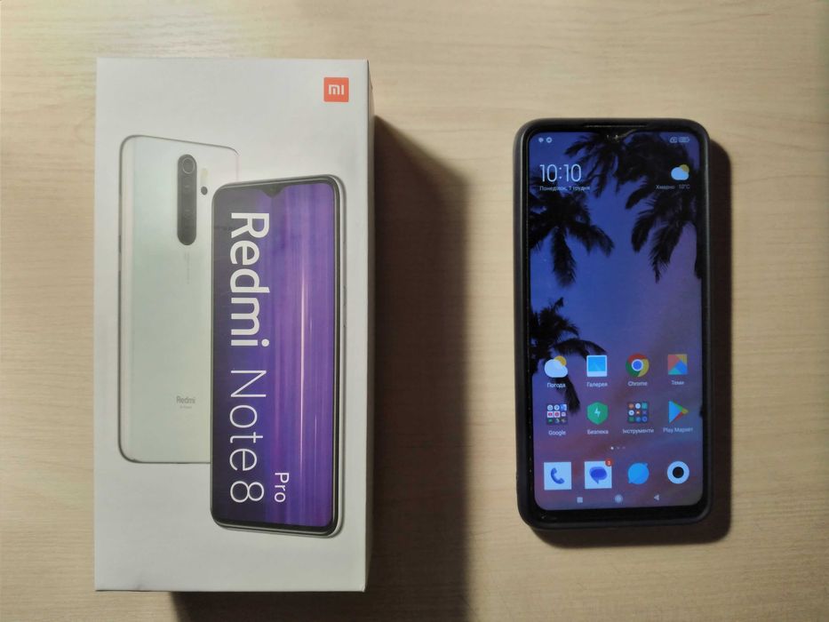 Xiaomi Redmi Note 8 Pro + чехол