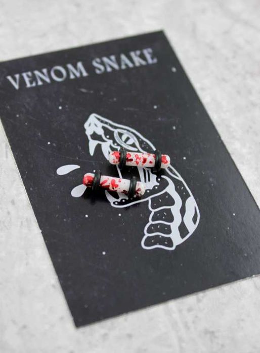 Venom Snake nowe plugi tunele bloody para 3 mm VS23