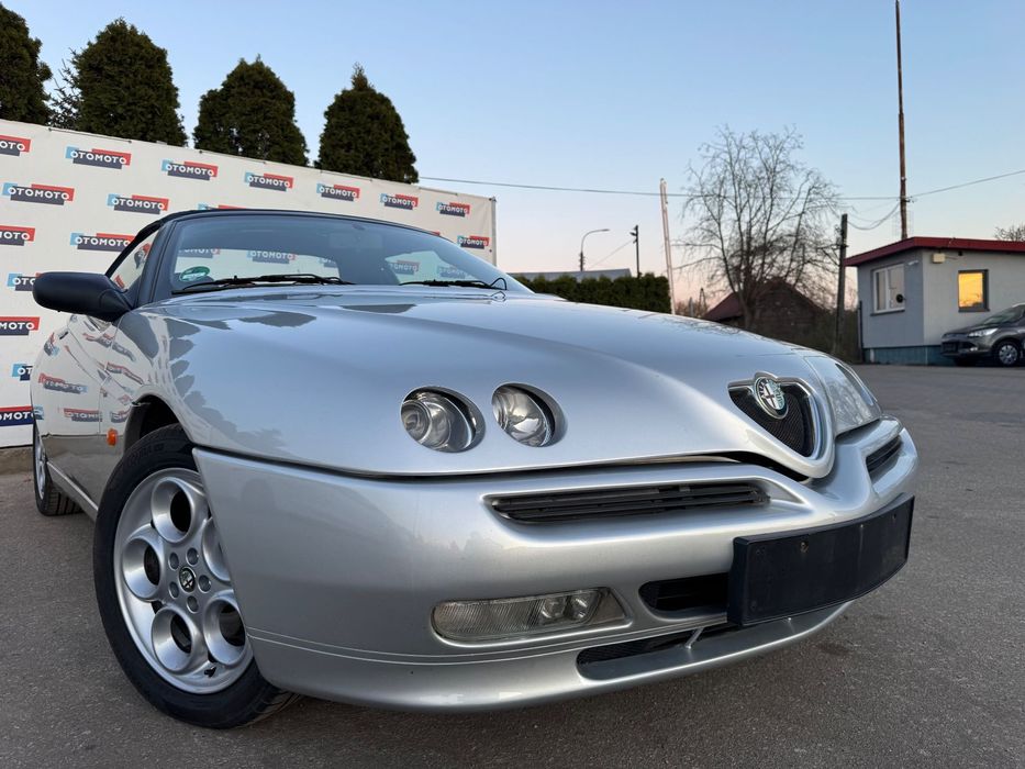 Alfa Romeo Spider Kolekcjonerski Stan # 2.0-Ben # 169 tys km # Pełny Serwsi # Garażowany