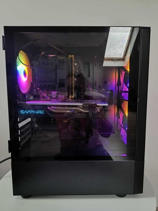 Komputer stacjonarny do gier – i5 / RX 570 / 16 GB RAM / SSD / RGB