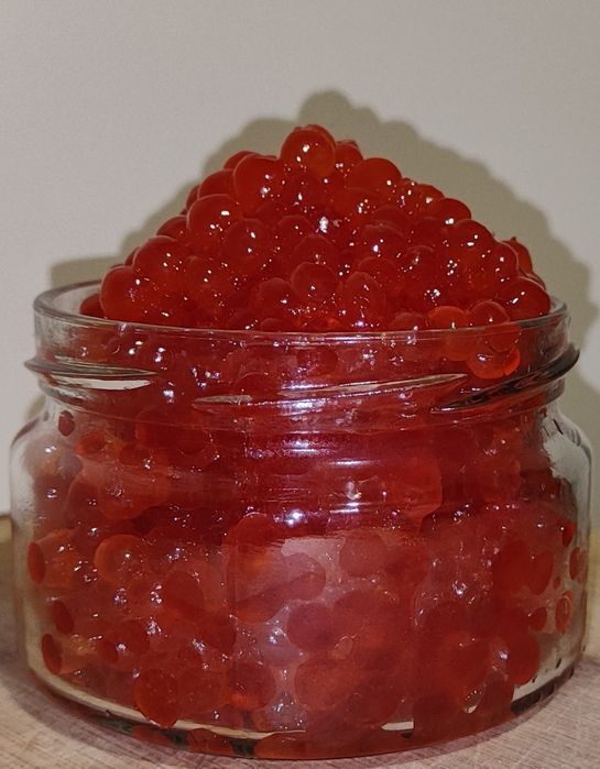 Ікра червона Чавичі натуральна. Икра красная Чавычи натуральная.