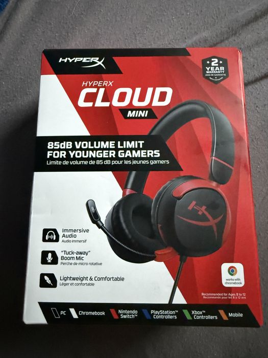 Słuchawki przewodowe z mikrofonem HyperX Cloud Mini Nauszne