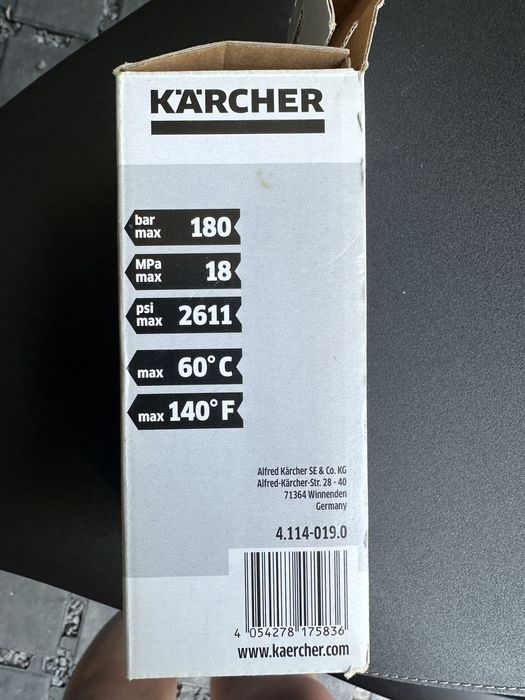 Karcher profesional dysza  szary