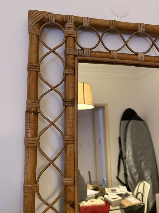 Espelho bambu 66x90cm