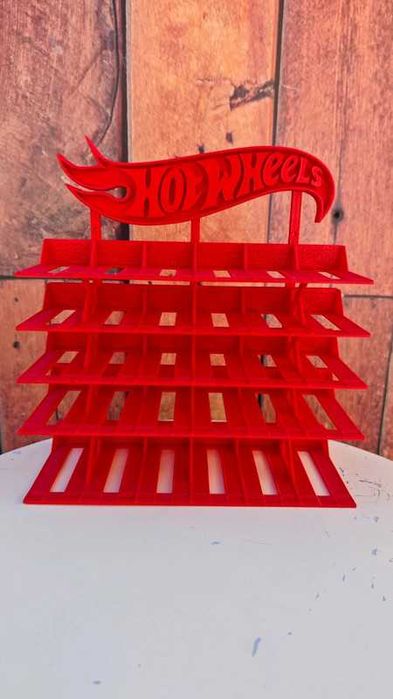 Expositor de 30 carrinhos Hot Wheels ou semelhantes