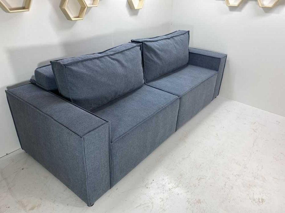 Диван прямой єврокнижка на независимых пружинах нагрузка до 140 кг