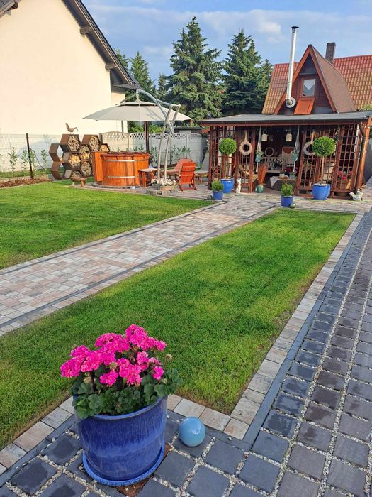 Pielęgnacja/Zakładanie ogrodów, usługi miniładowarką 100cm szerokości!