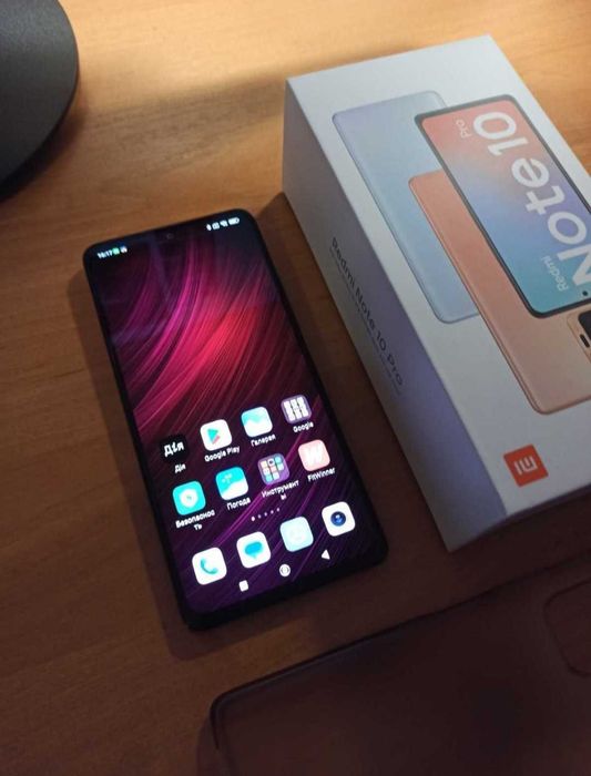 Мобильный телефон Xiaomi Redmi Note 10 Pro 6/128GB Bronze,идеал.
