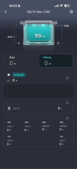 EcoFlow DELTA Max 2000 (2016 Вт·год)